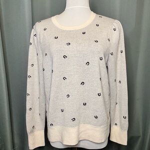 Banana Republic Two-Tone Knit Top